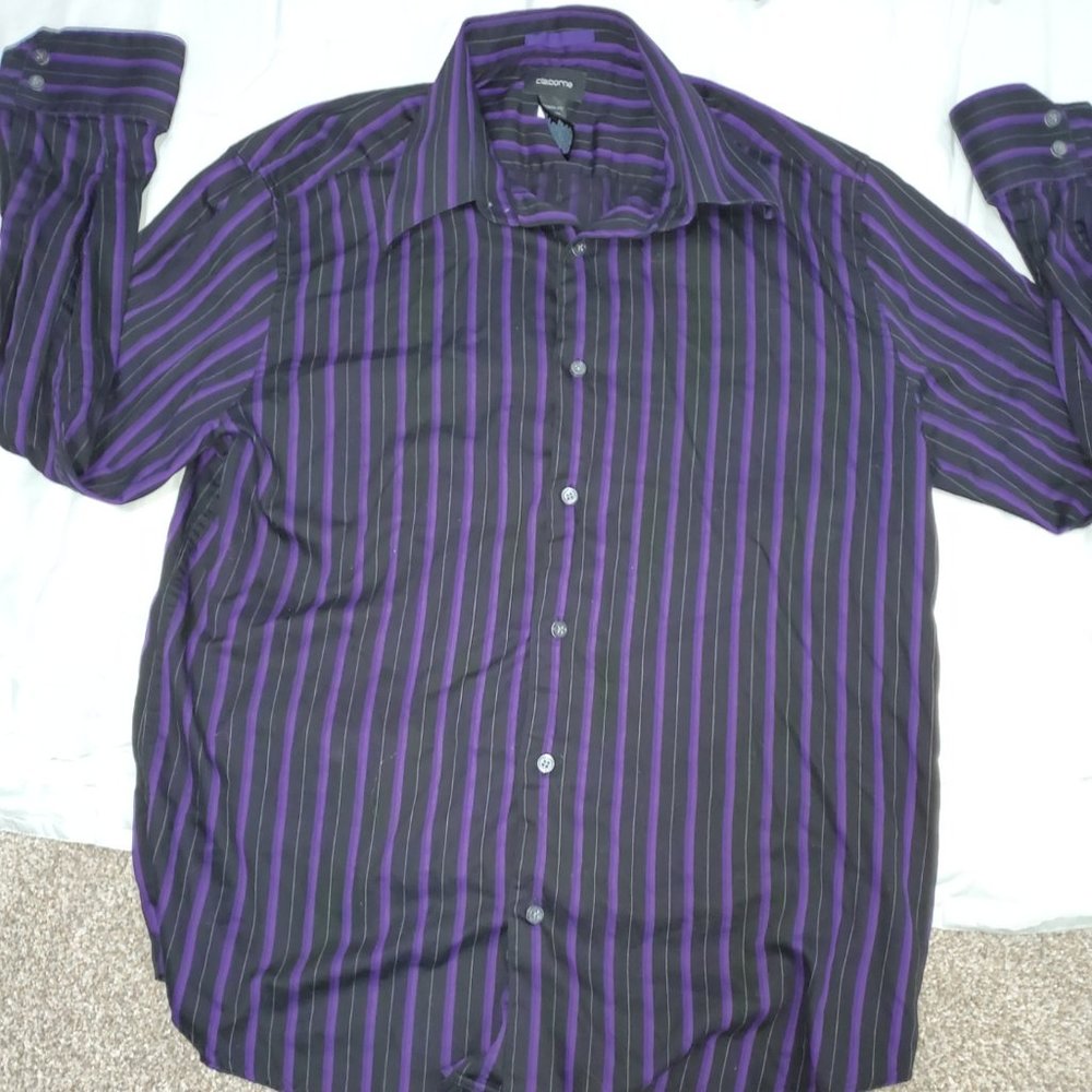 Claiborn Men's Large Long Sleeve Shirt